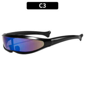 C3-black frame blue mercury