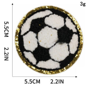 Hot melt glue*black and white*round*football