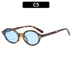C5-covered flower frame blue film