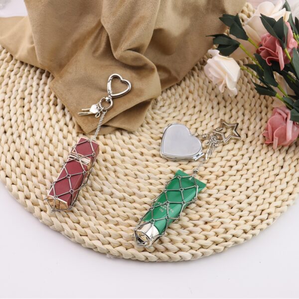 Wholesale Metal Mesh Keychain Bag Charm Fashion Accessory Business Gift