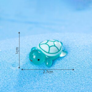 23 # Blue-green [small size] / 30 types of luminous cartoon turtles