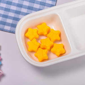 Yellow touch paint bow tie star