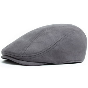 Gray-suede cap / Adjustable