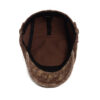 Wholesale Vintage Corduroy Beret Hat Retro Casual Navy Blue Cap for Men Women