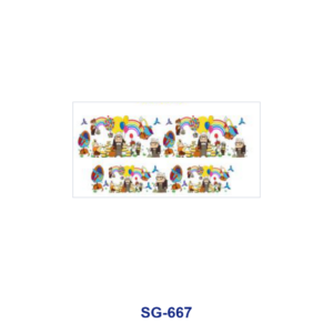 SG-667 / 8pcs / 16*7cm