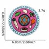 Wholesale Cartoon Party Decorative Embroidered Patch Iron-On Polyester Thread DIY Accessory