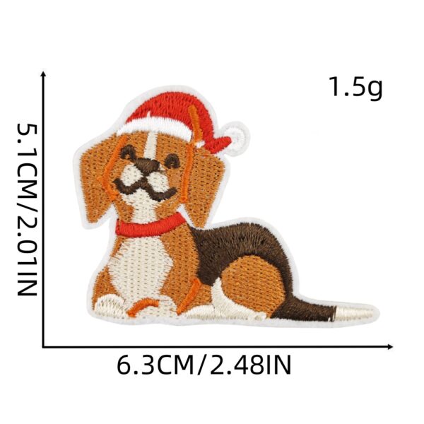 oly-ec6d5031f97002c2f987ff0ba97b2749 Wholesale Christmas Cute Cartoon Embroidery Patches Decorative Accessory Gift for Boutique Resale