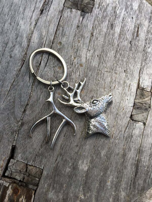 oly-ec872696c7ac48f110c7a0c799325a1c Wholesale Christmas Reindeer Keychain Pendant Fashion Alloy Car Key Accessory DIY Gift