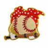 oly-ec94714cefabd60f0a3ef98f285dd99f Wholesale Cartoon Baseball Embroidered Patch Set of 6 - Decorative Iron-On Applique for Everyday Use or Boutique