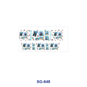 SG-648 / 8pcs / 16*7cm