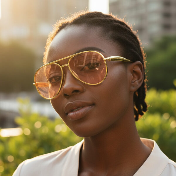 Wholesale Trendy Double Beam Sunglasses UV400 Fashion Accessory Gift for Outdoor Driving