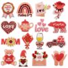 oly-eccb189bdb874b9d1ab99b79a92283f2 Wholesale Mother's Day Cartoon Embroidered Fabric Patch Decorative Accent for Gift and Boutique Resale