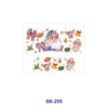 Wholesale 8pcs Colorful Hand Drawn Figure Holiday Sport Maternal Letter Decor Mini Cup Keychain Sticker OLY Exclusive