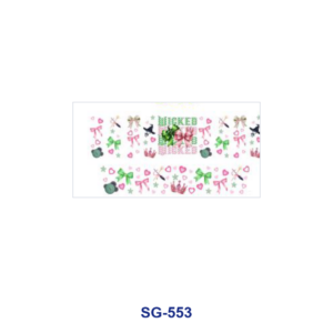 SG-553 / 8pcs / 16*7cm