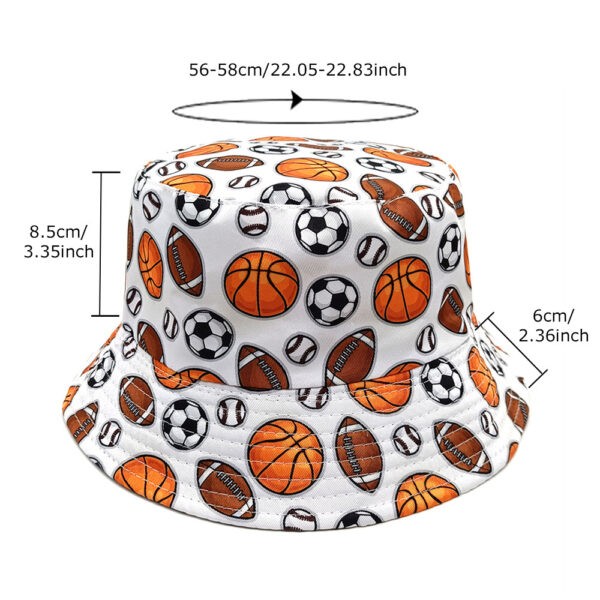 oly-ed2917722b5e89f4dbf9d9a05b62be4a Wholesale Chic Fisherman Hat Ball Pattern Sunscreen Outdoor Casual Hat for Men Women Resale