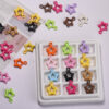 oly-ed3414dee39074add3672bf515abfeaf Wholesale Electroplated Acrylic Star Beads Mixed Colors DIY Keychain Bag Charm Phone Strap Fashion Accessory