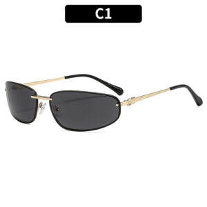 C1-gold frame gray piece