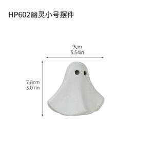Hp602 ghost trumpet ornament