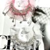 oly-ed8480004d108a8d2fbfbad77642ed8c Wholesale Bling Korean Butterfly Lace Tassel Moon Boat Car Hanging Accessory Pink Beads Boutique Resale