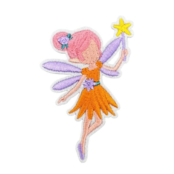 oly-ed9b97f8abd008595cf1537d6641208d Wholesale Polyester Iron-on Patches Fairy and Animal Designs for Clothing Bag Decoration Fashion Accessory