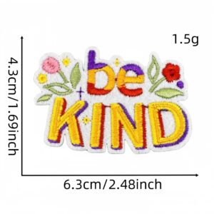 Colorful english cloth stickers 26#