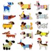 oly-edbff1ca67353235fb43a3e8f2588a7e Wholesale Stylish Embroidered Puppy Patch Polyester Decorative Applique
