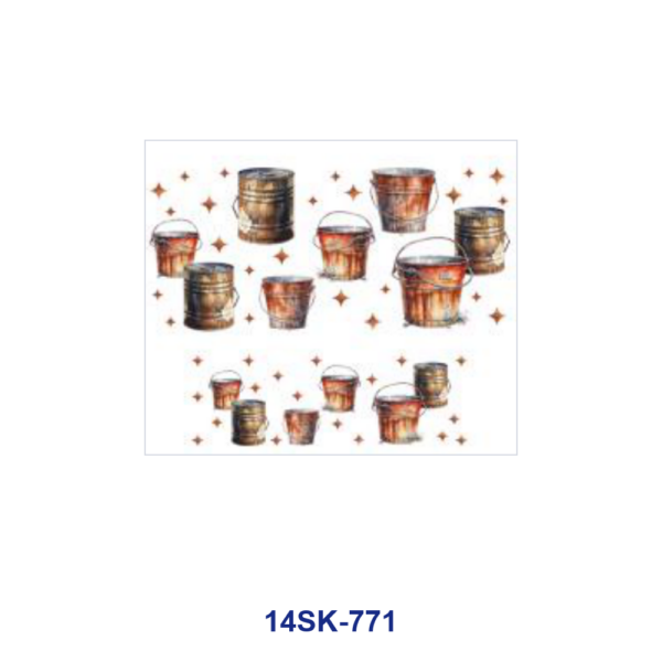 oly-edcd679f8d6f435798326aa52b5afb18 Wholesale 2/4/8pcs Vintage Berry Floral Print Mini Cup Keychain Sticker OLY Exclusive