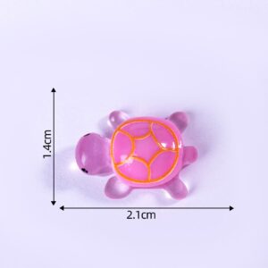 37 # Purple red [extra small] / 30 types of luminous cartoon turtles