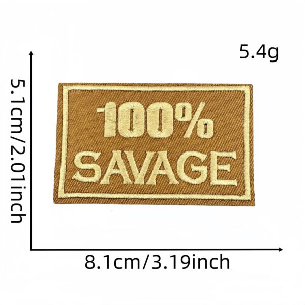 oly-ede85ff6ef9f4b7d0544474a40fdef9f Wholesale Polyester Embroidered Letter Velcro Patches Random Pack of 10 Decorative Fashion Accessory