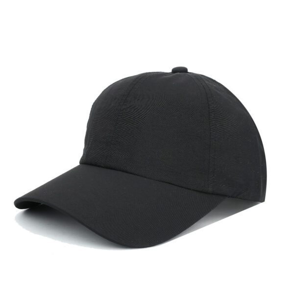 oly-edf75c9e5374a00e6cdbdec354a1e9ed Wholesale Solid Black Large Brim Baseball Cap Quick-Dry Summer Sun Hat Fashion Accessory Unisex Gift