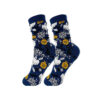 oly-ee0c7aa41fc277687c4b4a35210a835a Wholesale Halloween Cartoon Skeleton Pumpkin Socks Unisex Mid Calf Sweat Absorbing Polyester Bulk Resale