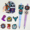oly-ee139d729deacbbe2c074de407950f96 Wholesale Silicone Bead DIY Keychain Accessories Western Cowboy Theme Car Key Accessory