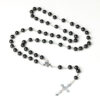 oly-ee21d8688617525322c2a8c33d9ecfb7 Wholesale Imitation Pearl Rosary Cross Necklace White Alloy Pendant Fashion Jewelry Gift