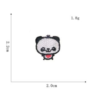 Panda cloth stickers 3#