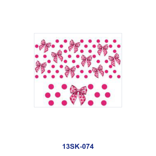 Wholesale 8pcs Cute Bow Charm Mini Cup Keychain Sticker