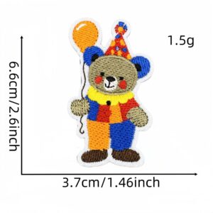 Clown cloth stickers 8#