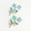 oly-ee6731924528612526ac23bf59a1f48d Wholesale Light Green Electroplated Alloy Tulip Beads, Hollow Cute Design for DIY Jewelry Making