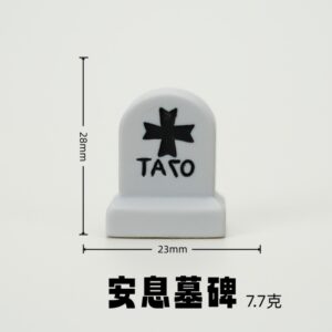 Resting tombstone