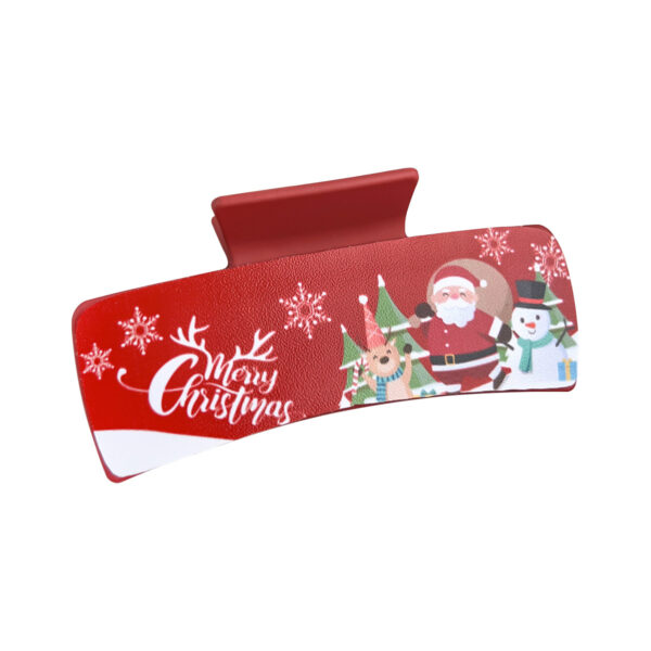 oly-ee74ac4eb996d0152394e87ab143cfea Wholesale Plastic Santa Claus Hair Clips for Christmas Party Decorative Hair Accessory Boutique Resale