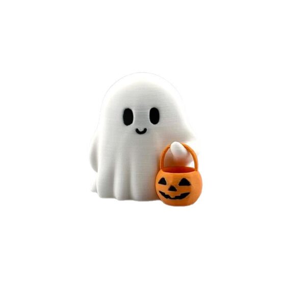 Wholesale Halloween Pumpkin Ghost Ornament 3D Printed Cute Desktop Home Decor Decorative Accessory for Resale Gift