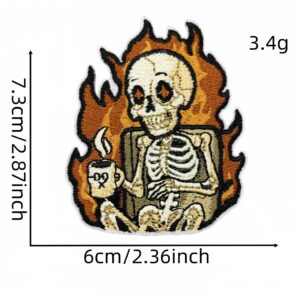 Flame cloth patch 7#