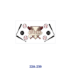 oly-ee87dc4da8f8d043c12d3b1a0a08fbbe Wholesale 5pcs Sports Mama Themed Prints Baseball Soccer Softball Football Bow Leopard Heart Pumpkin Mixed Design 16oz UV DTF Tumbler Wraps