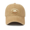 oly-ee8ee38d8550877607e2abe3086e1b6e Wholesale Trendy Washed Baseball Cap Adjustable Unisex Grey English Letter Streetwear Hat