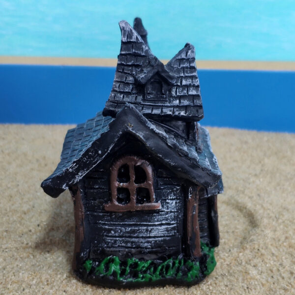 Wholesale Haunted House Resin Figurine Spooky Halloween Home Decor Accent