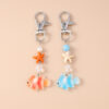 oly-eebddd319b241a0fe9d3d4914c2ded12 Wholesale Resin Starfish Clownfish Keychain Trendy Ocean Animal Key Ring for Gifts