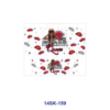 oly-eebf37decc0d3ac1b66eb2b3e74d97f7 Wholesale 2/4/8pcs Sports Team Style Mini Cup Keychain Sticker
