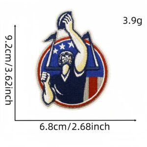Rugby cloth patch 6 #