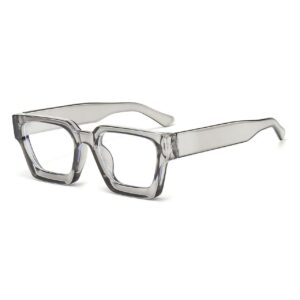 Transparent gray and white film