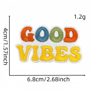 Colorful english cloth stickers 3#