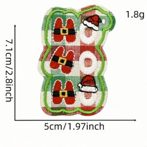 Christmas cloth sticker 7#